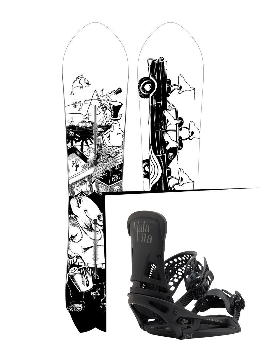 Set: Burton Fish 2017 +  Malavita EST (1712858S) - Bild 1