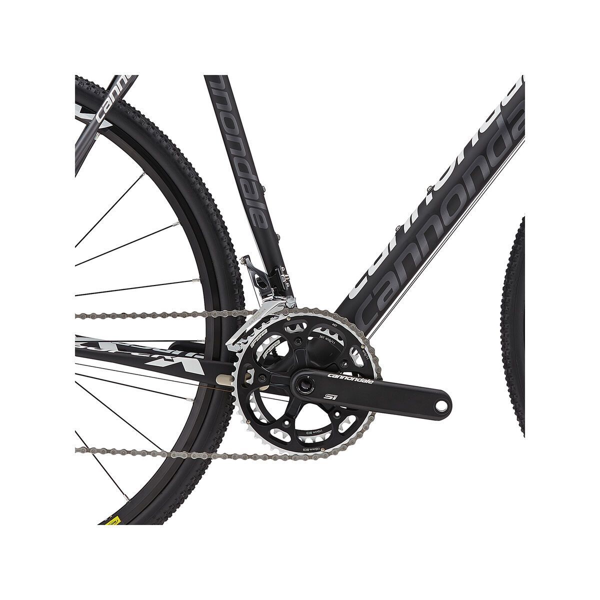 Cannondale SuperX Ultegra, jet black w/ charcoal grey and magnesium white, matte - Bild 3