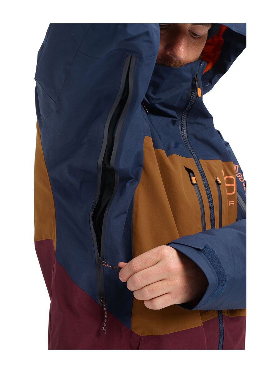 Burton [ak] 2L Gore-Tex Swash Jacket, dress blue/monks robe/port royal - Bild 8