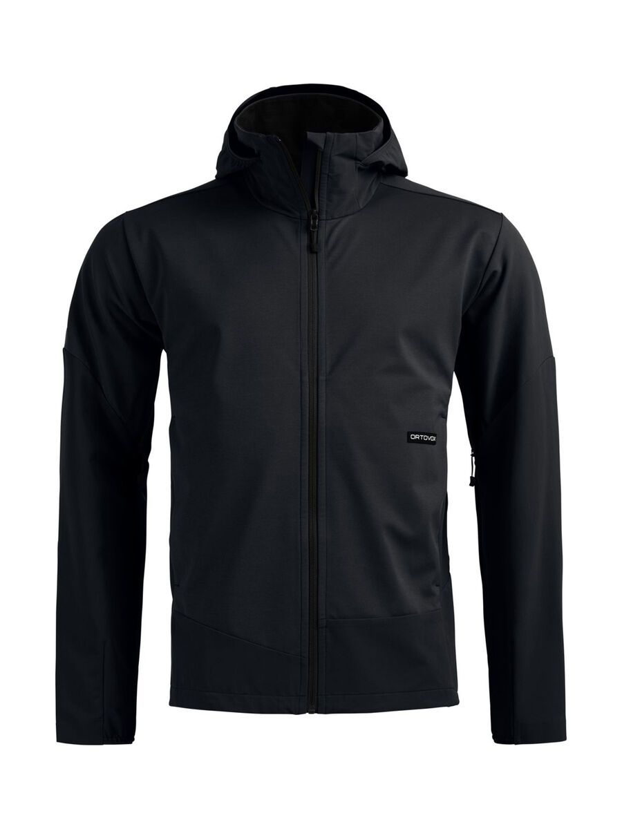 Ortovox Ortler Softshell Plus Jacket M, black raven - Bild 1