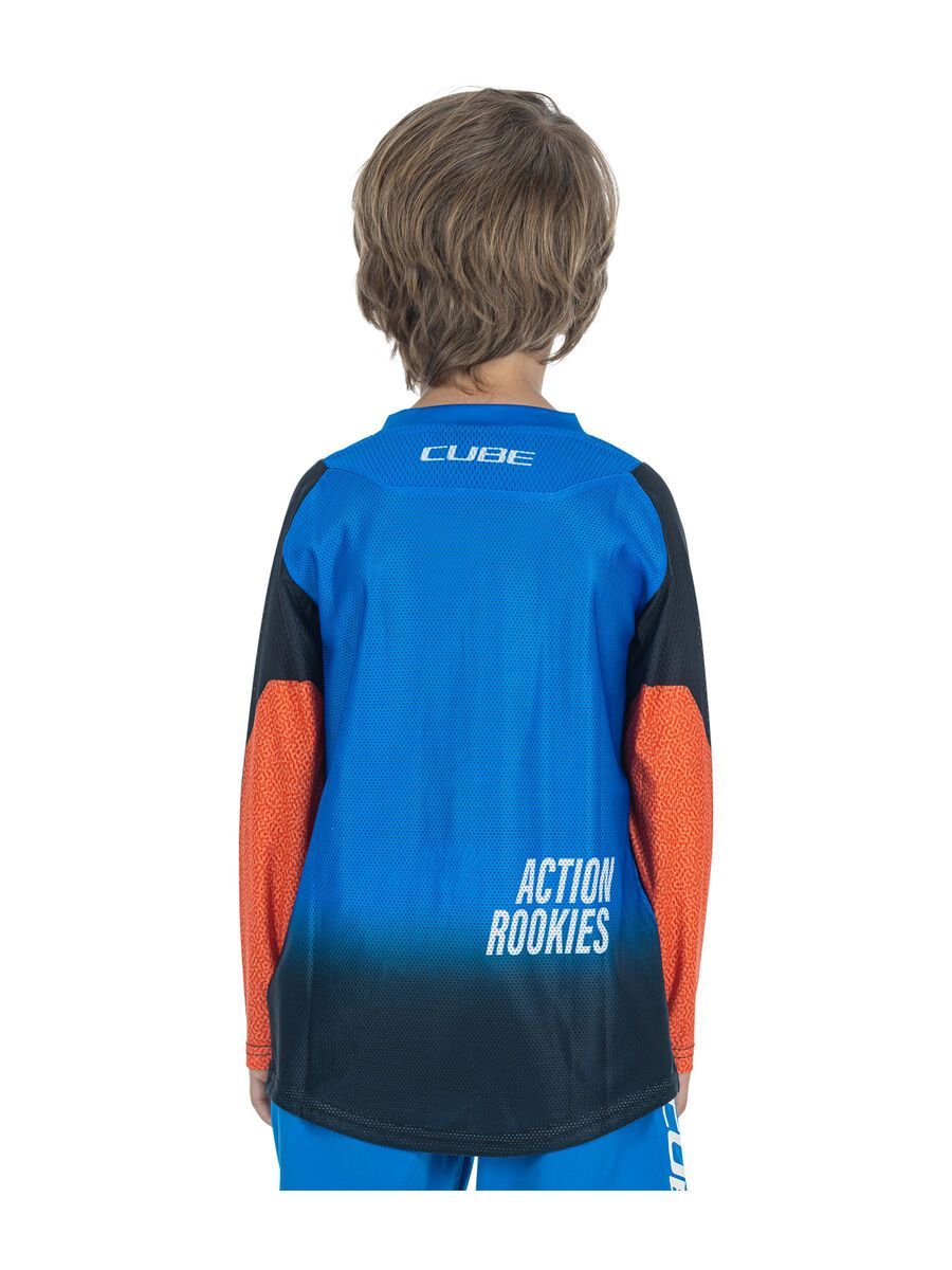Cube Vertex Trikot Rookie langarm X Actionteam, black´n´blue - Bild 3