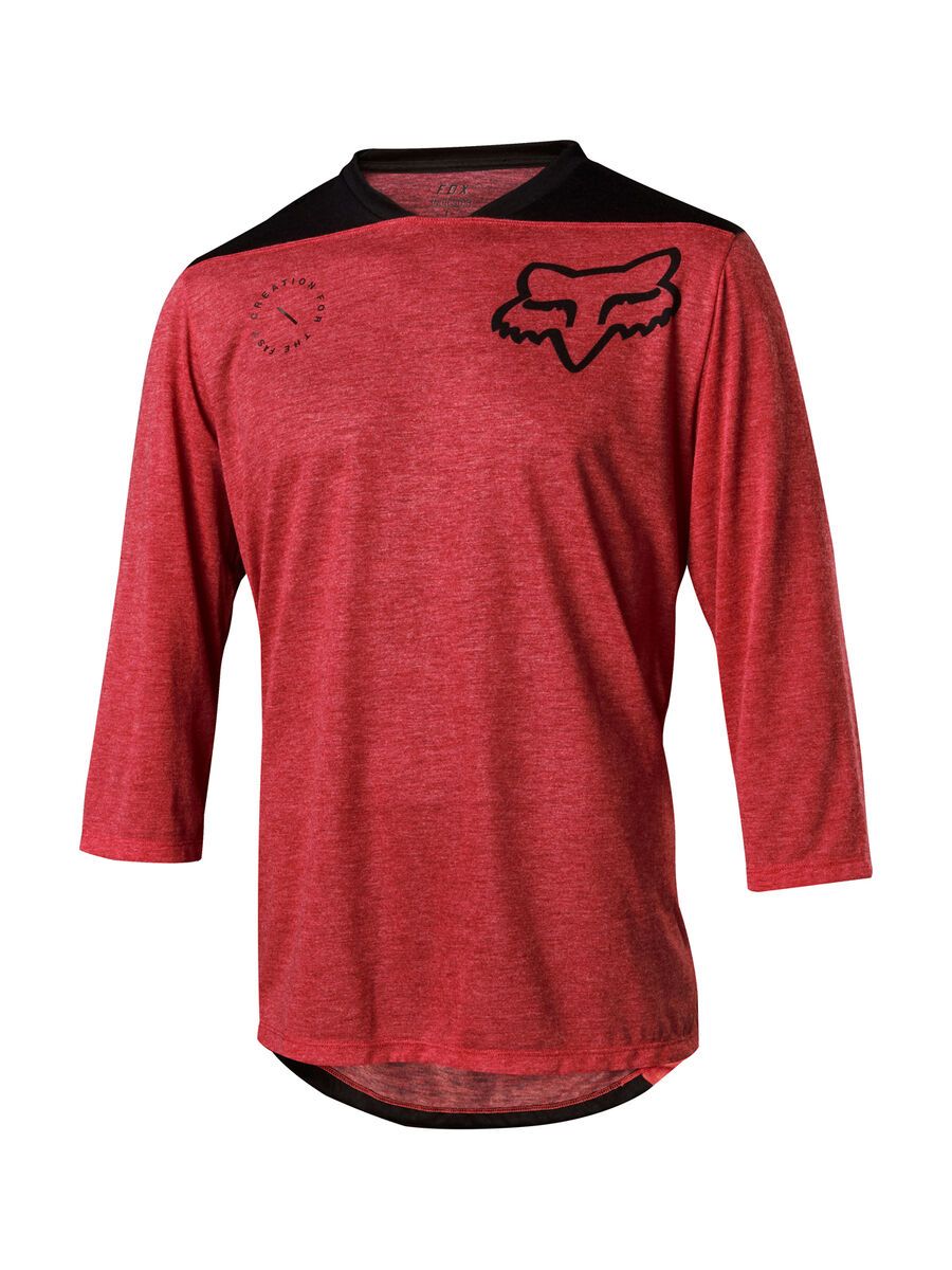 Fox Indicator 3/4 Asym Jersey, bright red - Bild 1