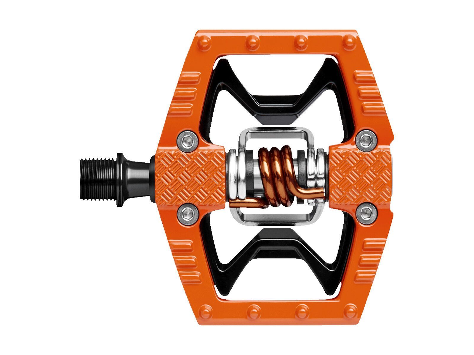 Crankbrothers Double Shot, orange/schwarz - Bild 2