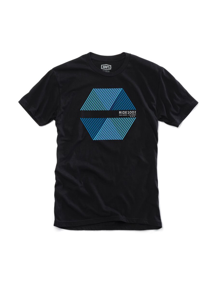 100% Polygon T-Shirt, black - Bild 1