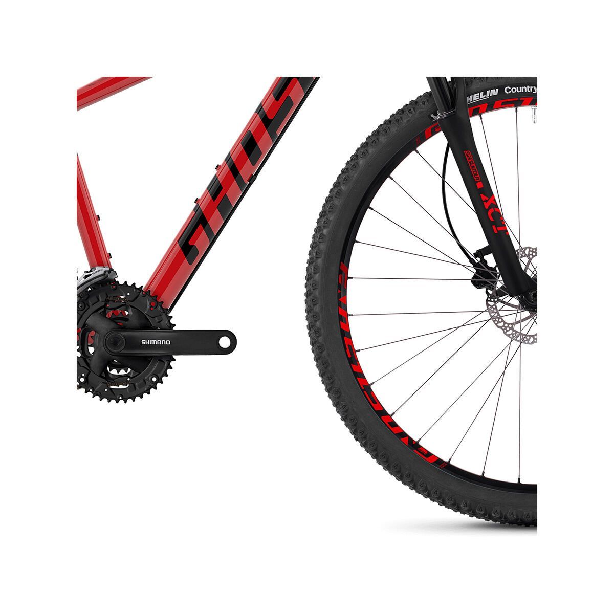 Ghost Kato 2.9 AL, riot red/night black - Bild 4