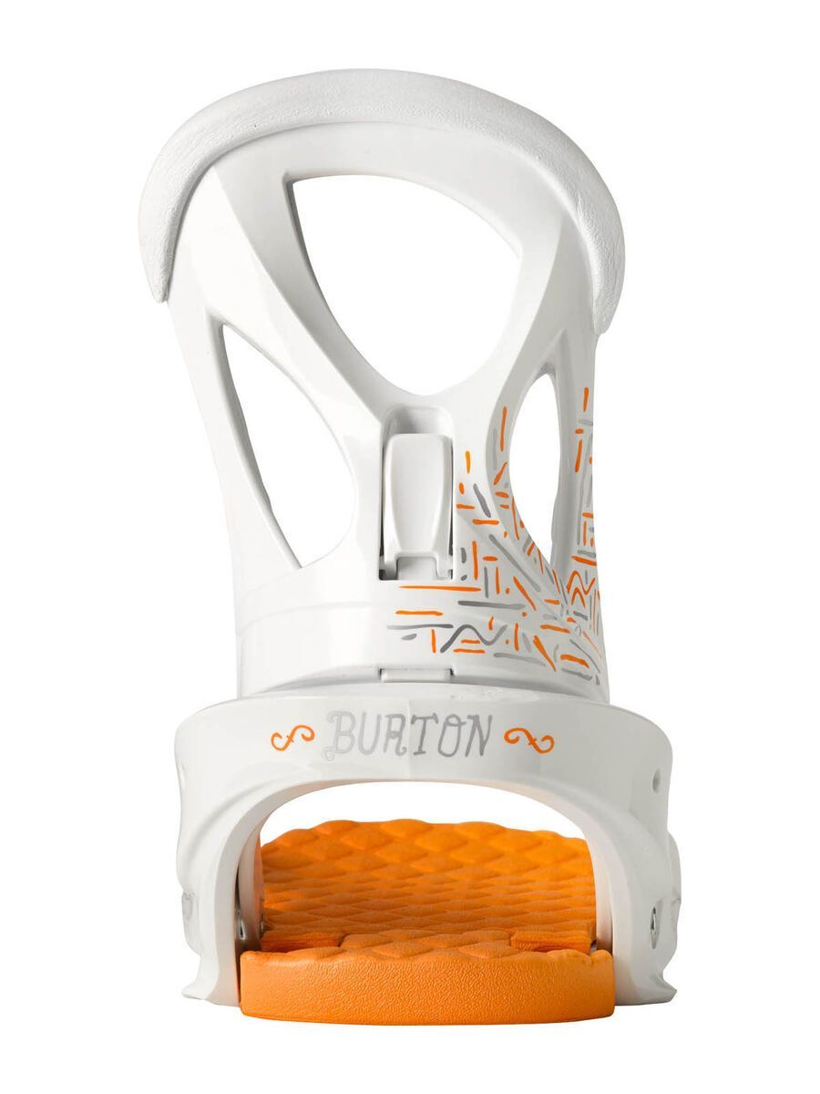 Burton Stiletto, White And Orange - Bild 4
