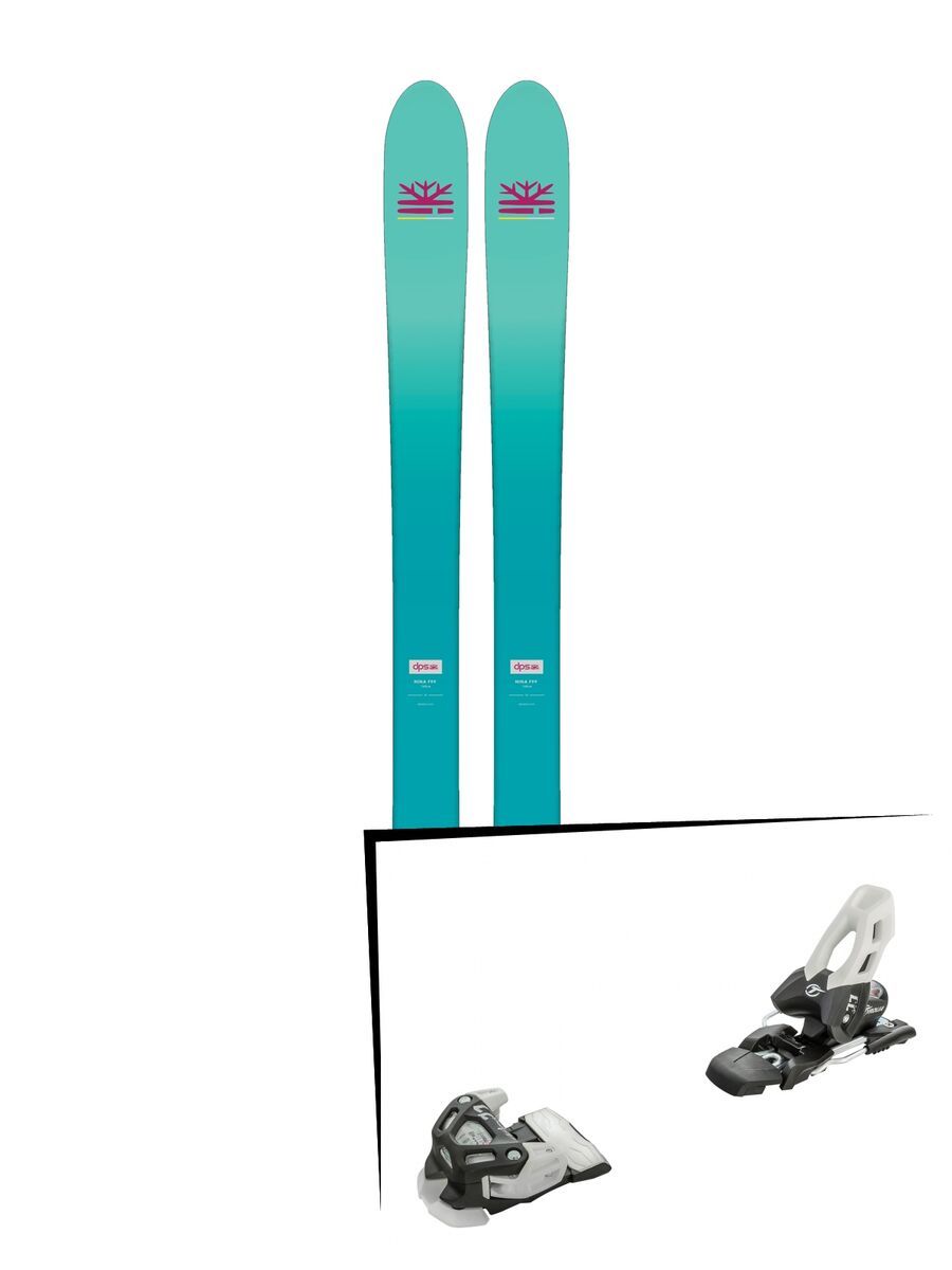Set: DPS Skis Nina F99 Foundation 2018 + Tyrolia Attack 11 solid black white - Bild 1