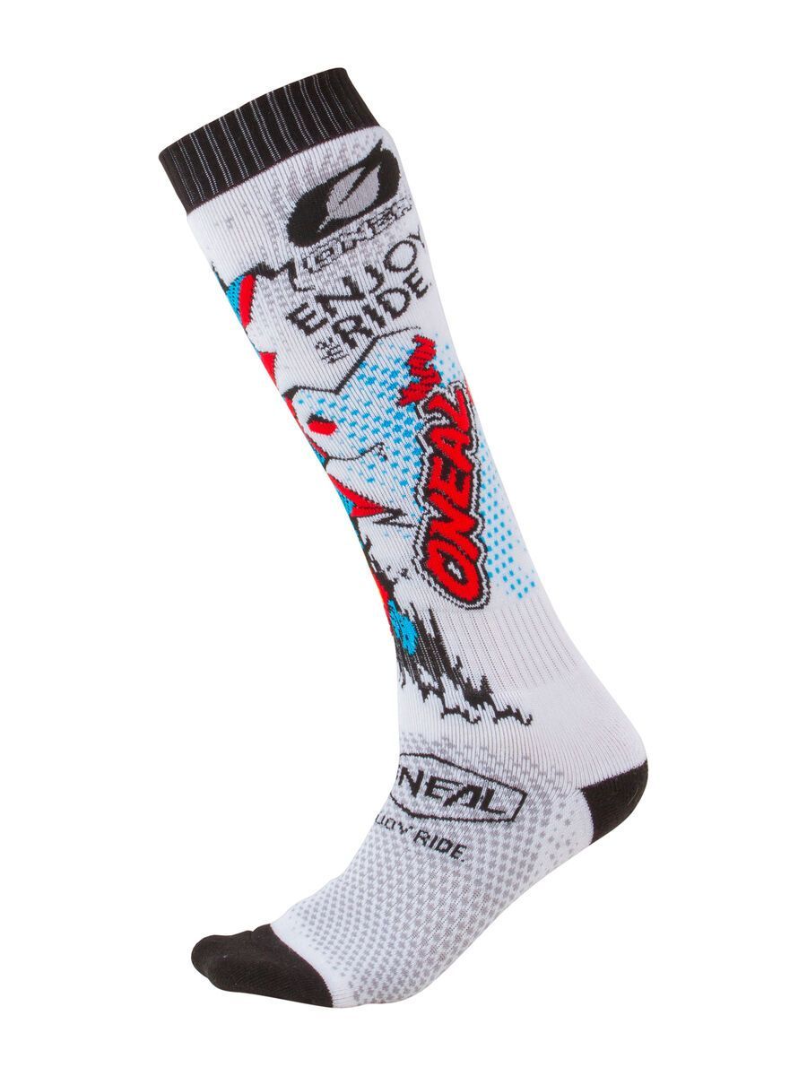 ONeal Pro MX Socks Villain, white - Bild 1
