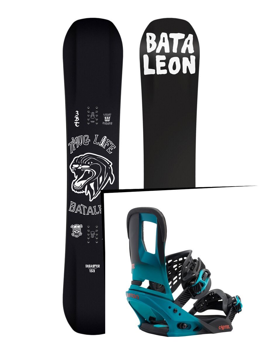 Set: Bataleon Disaster 2017 + Burton Cartel (1712703S) - Bild 1