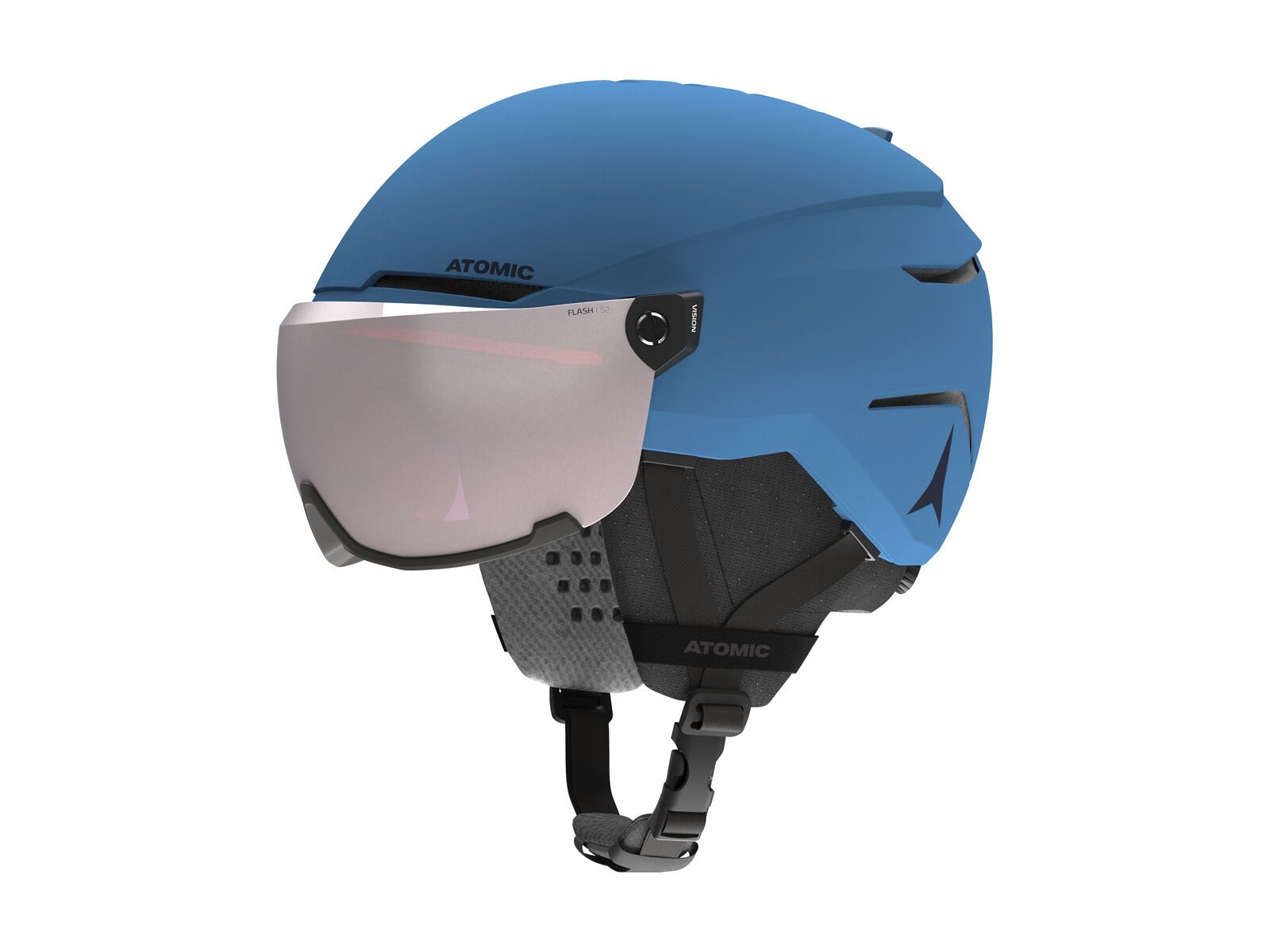 Atomic Savor Visor JR, Silver Flash / blue - Bild 2