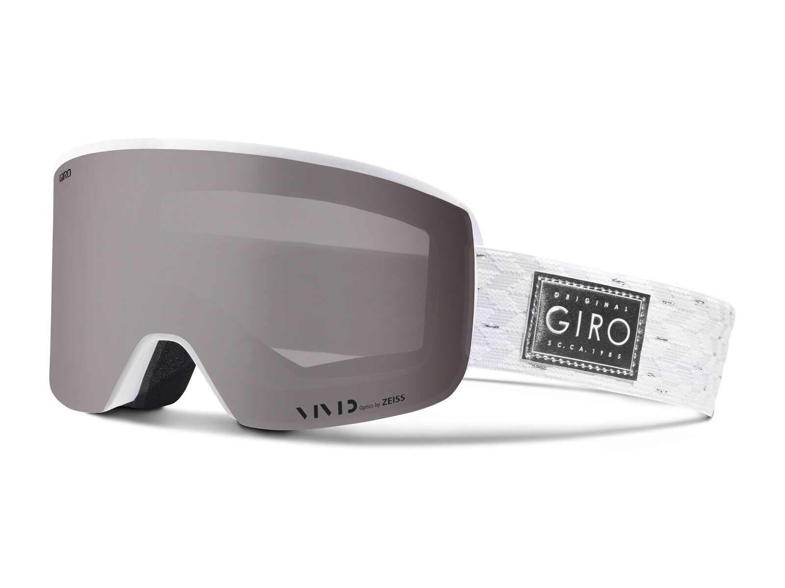 Giro Ella inkl. WS, white silver shimmer/Lens: vivid onyx - Bild 1