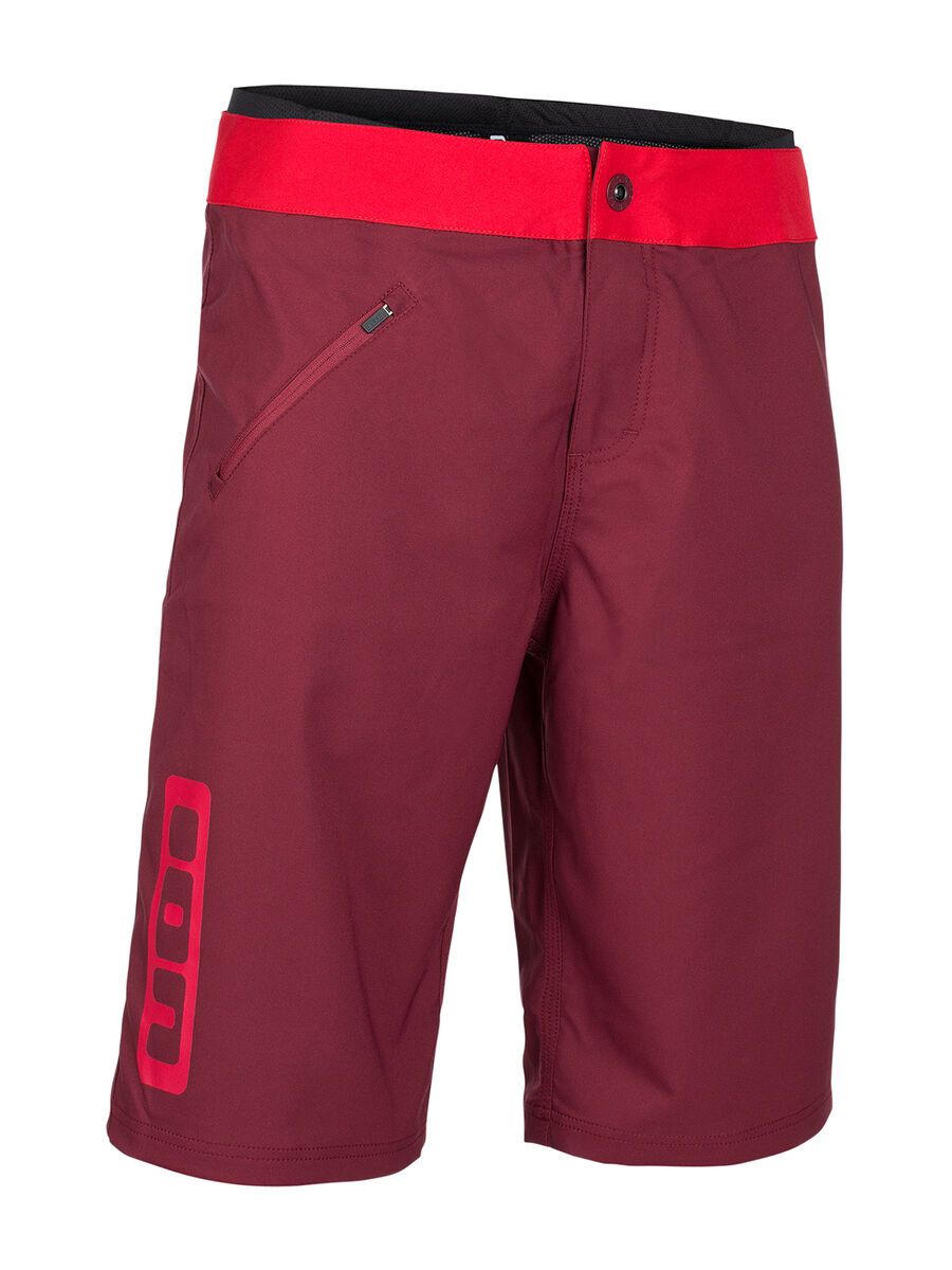 ION Bikeshorts Traze Plus, combat red - Bild 1