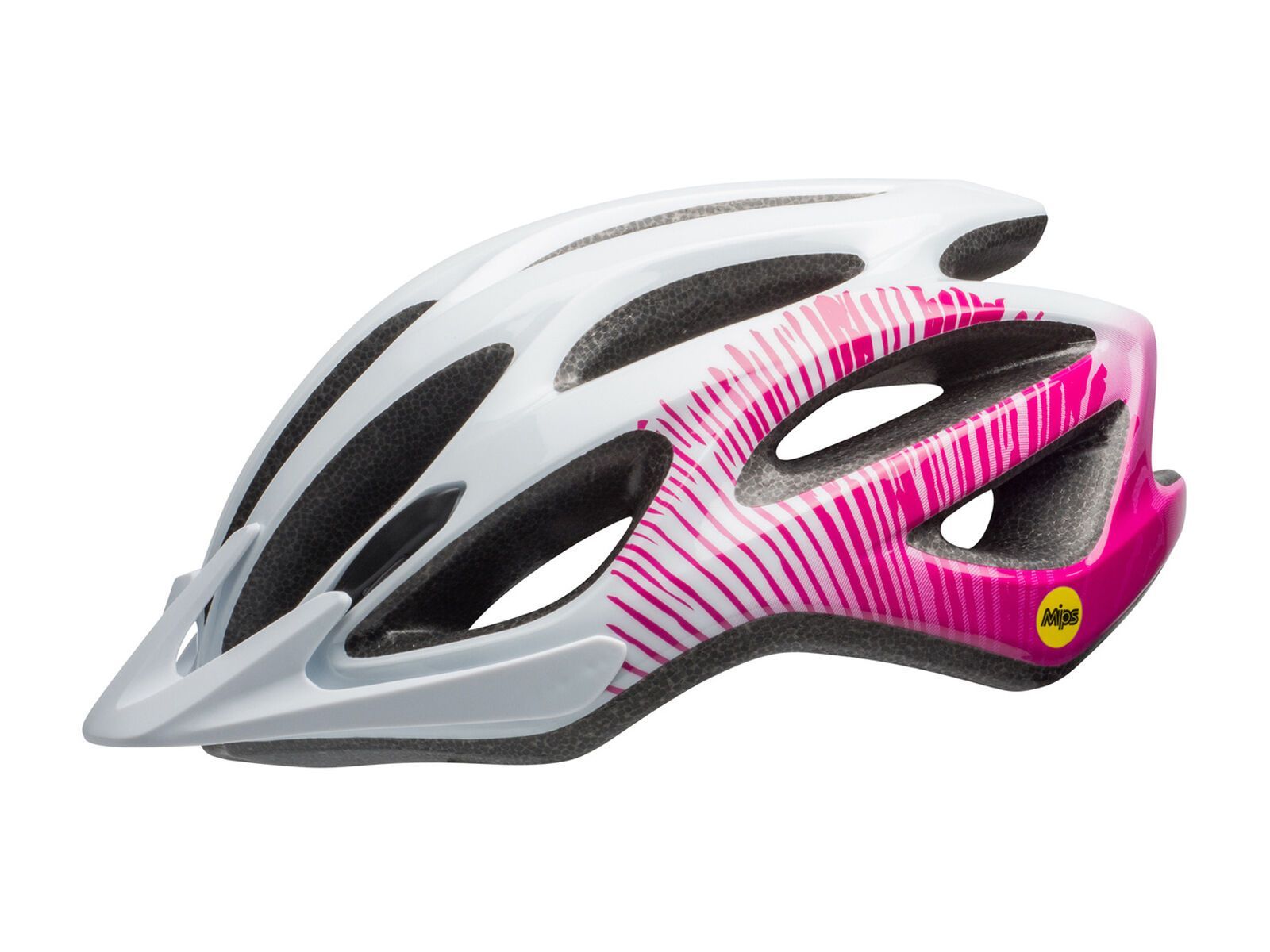 Bell Coast Joy Ride MIPS, gloss white/cherry fibers - Bild 2