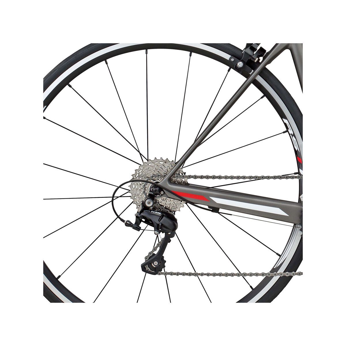 BMC Teammachine SLR02 105, grey red - Bild 4