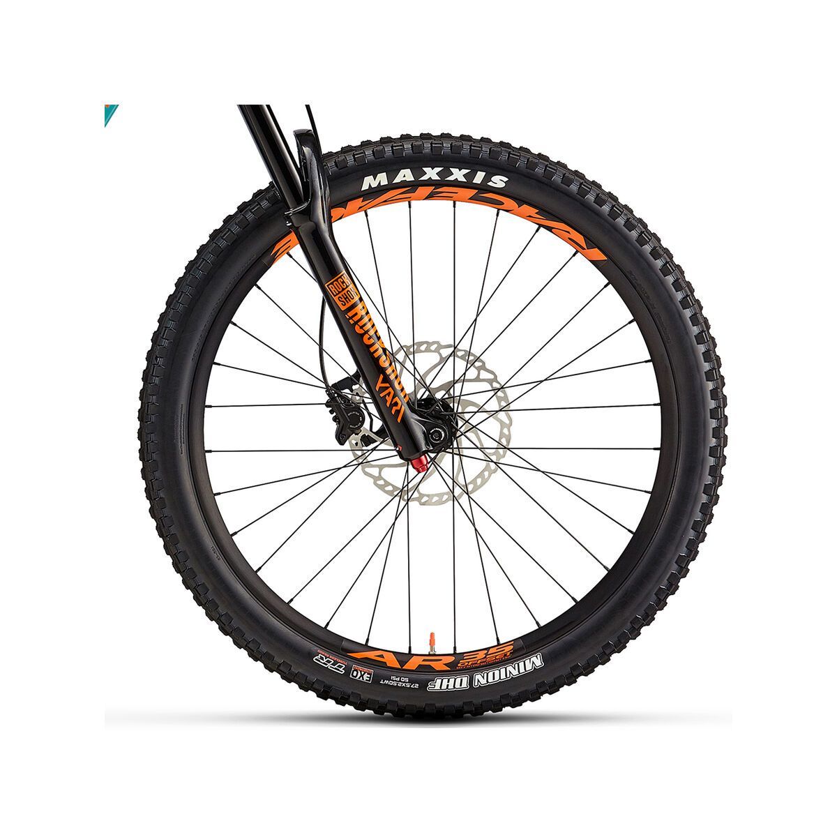 Rocky Mountain Altitude Powerplay Carbon 50, billy ocean/black in black/fox racing orange - Bild 4