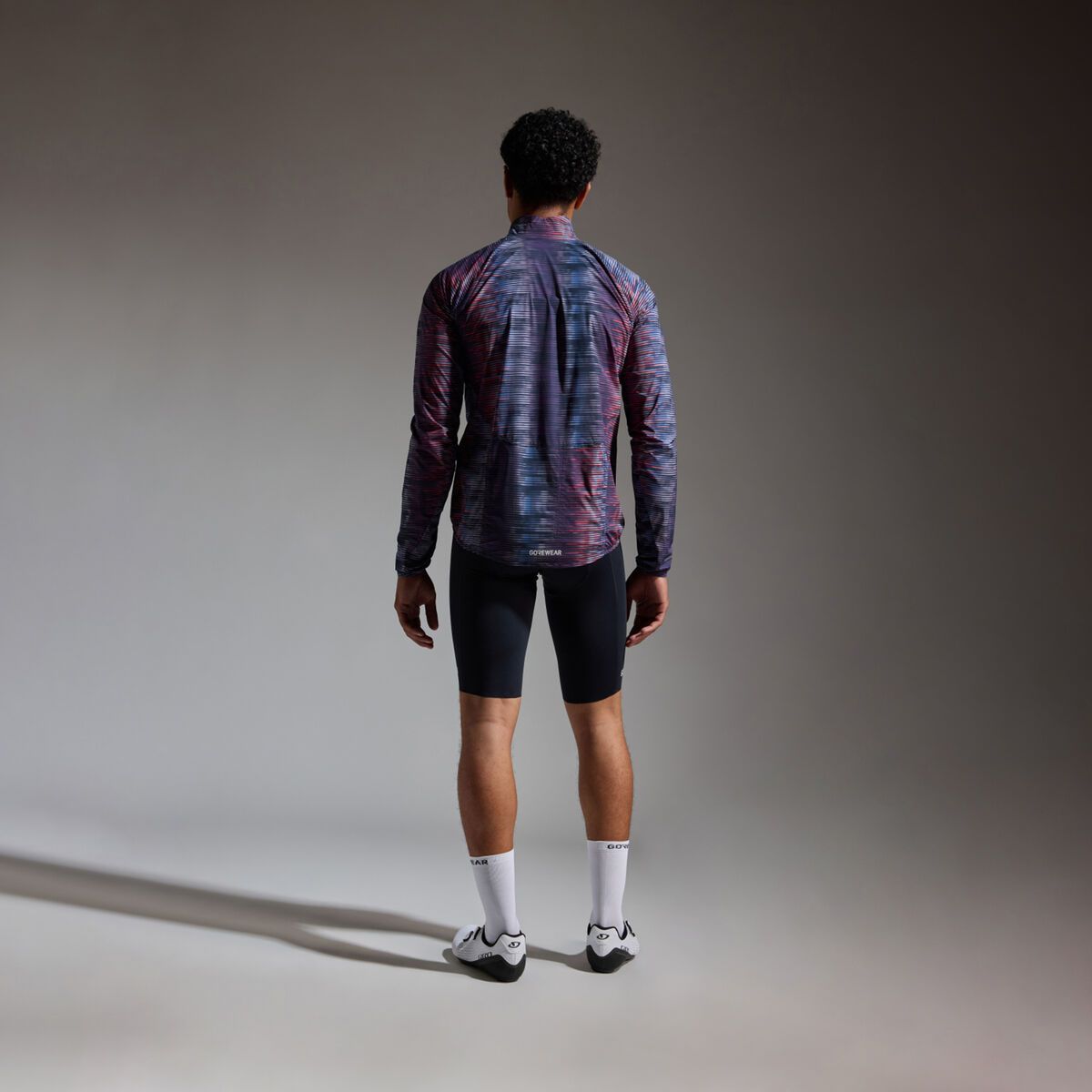 GOREWEAR Spinshift Pixel Windbreaker Herren, strave orbit blue/multicolor - Bild 6