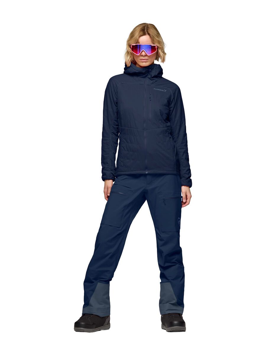 Norrona lyngen Alpha100 Zip Hood W's, indigo night - Bild 4