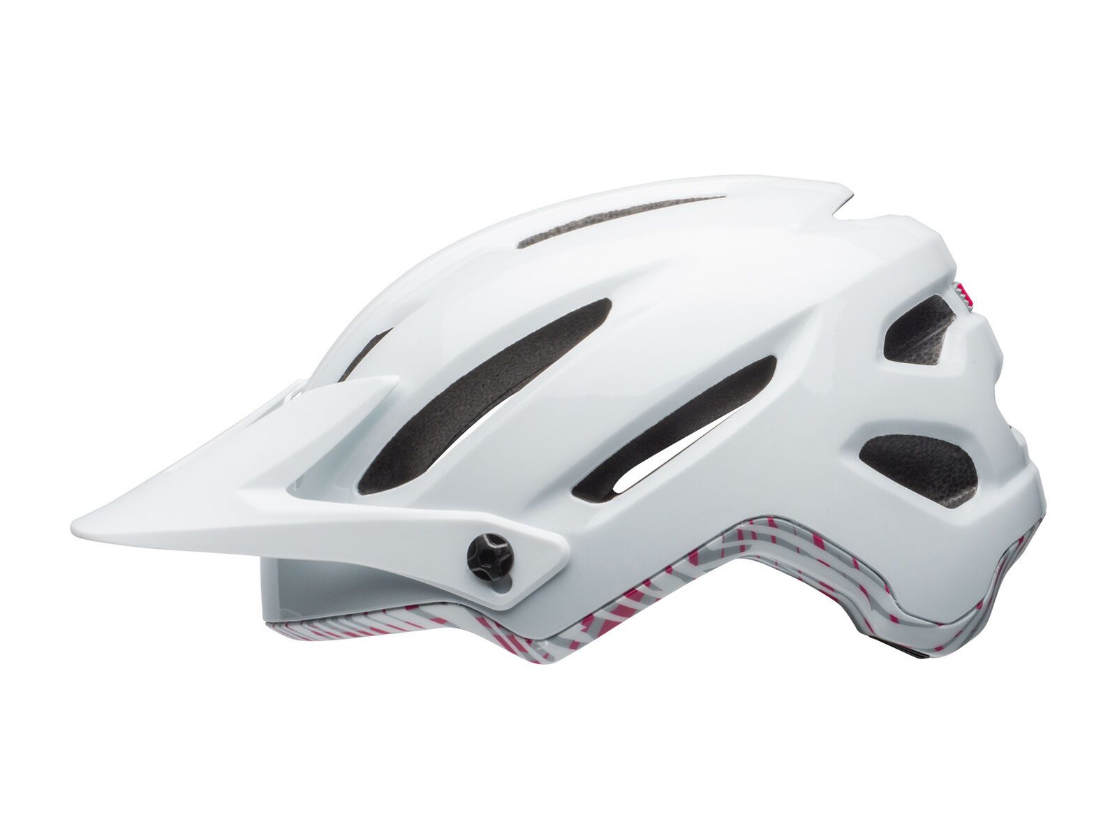 Bell Hela Joy Ride, matte/gloss white/cherry fibers - Bild 2