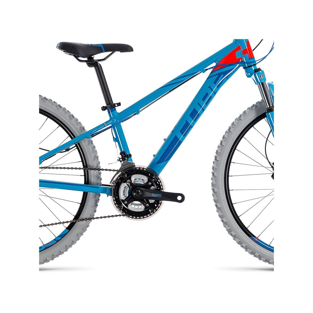 Cube Kid 240 Disc, blue´n´flashred - Bild 4