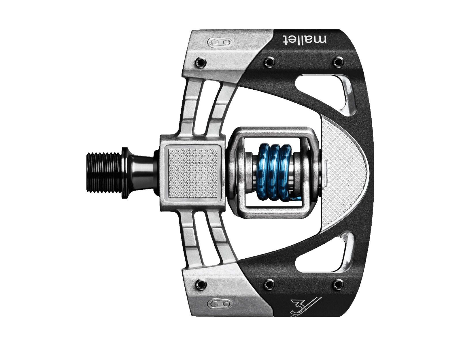 Crankbrothers Mallet 3, raw/black/light blue - Bild 1