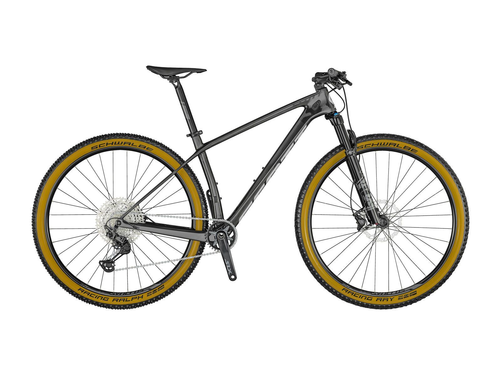 Scott Scale 925, raw carbon/silver - Bild 1