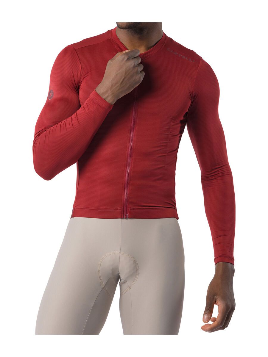 Castelli Espresso 2 LS Jersey, garnet - Bild 1