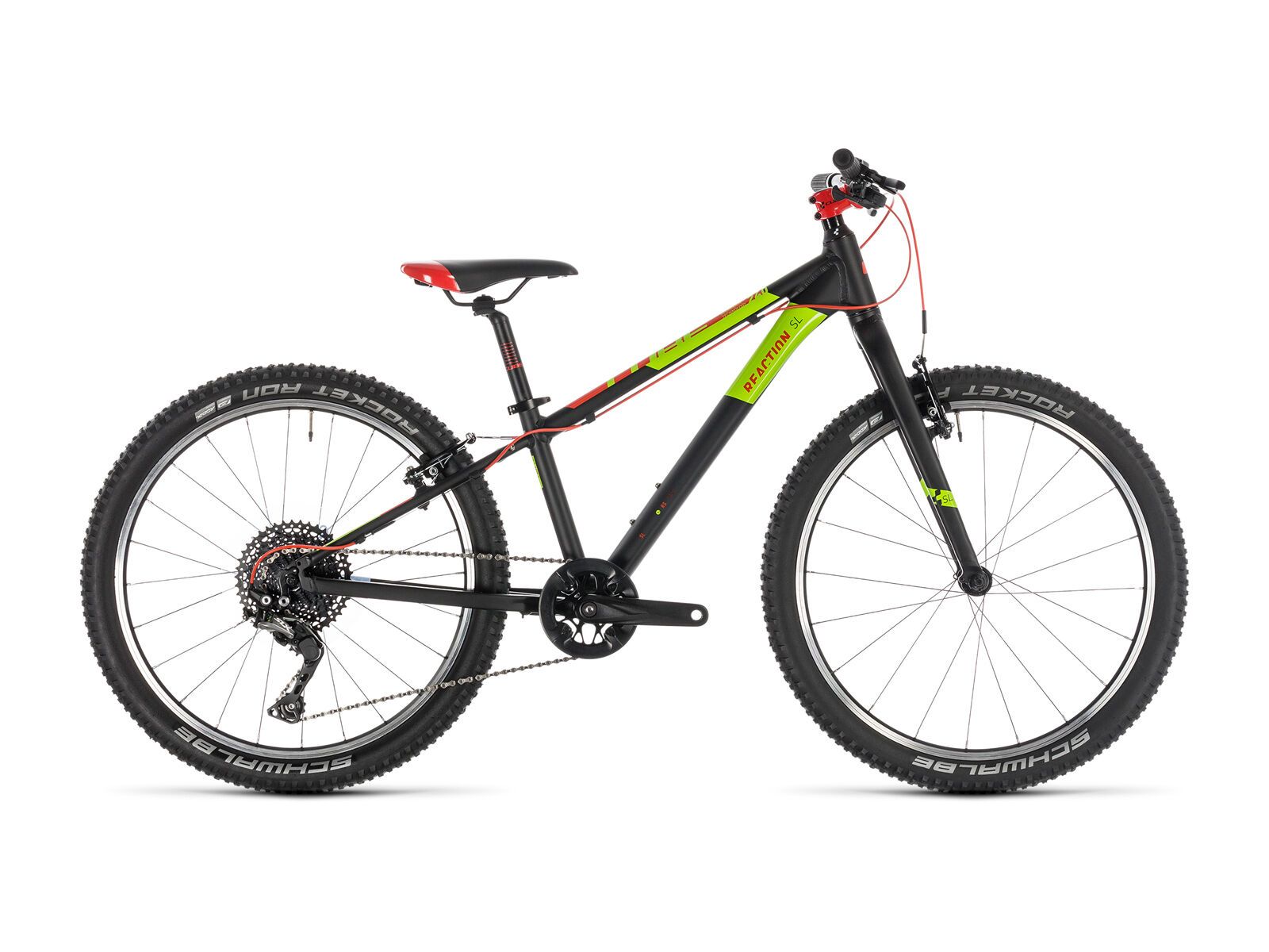 Cube Reaction 240 SL, black´n´red´n´green - Bild 1