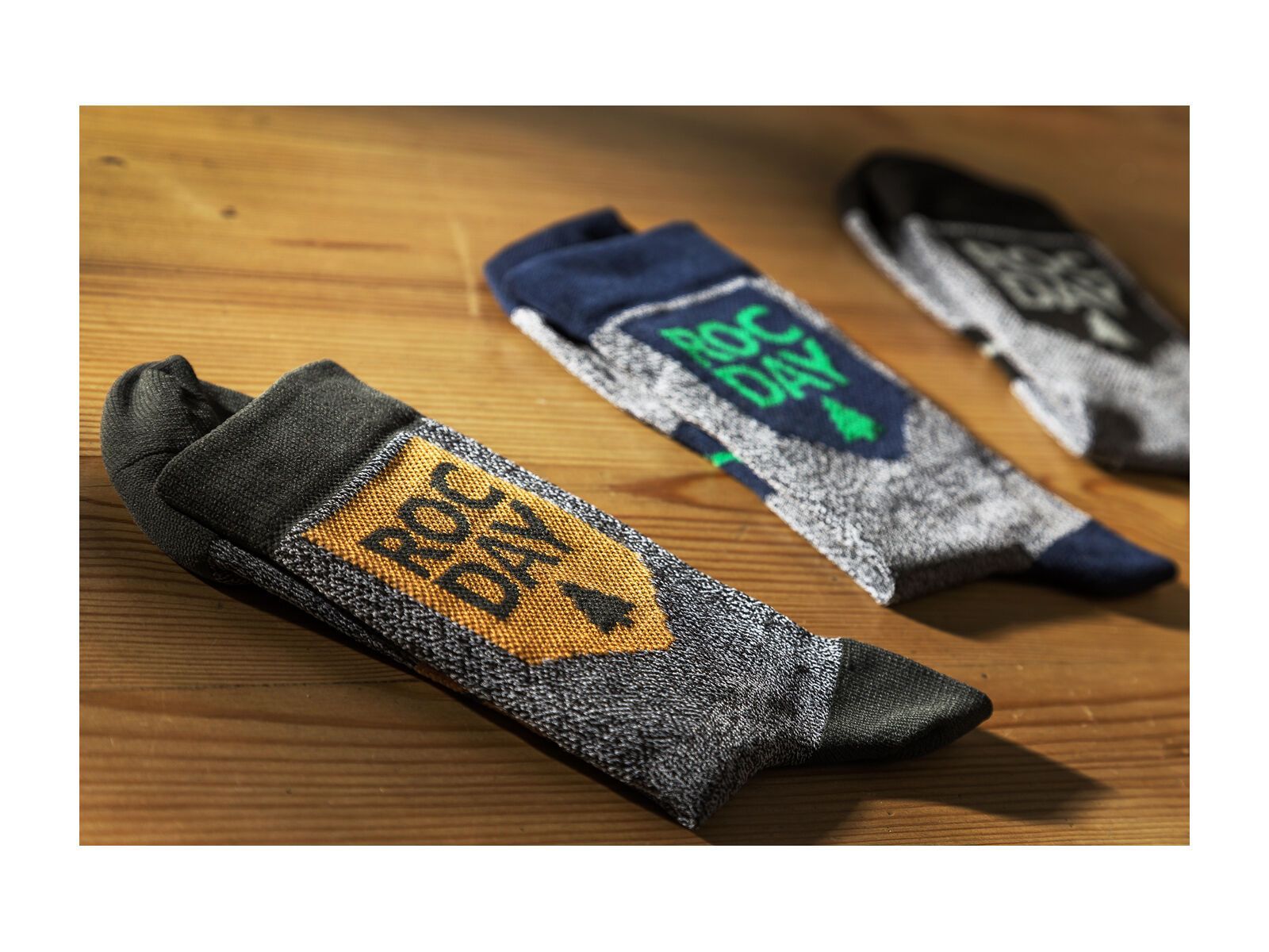 Rocday Timber Socks, melange / black - Bild 2