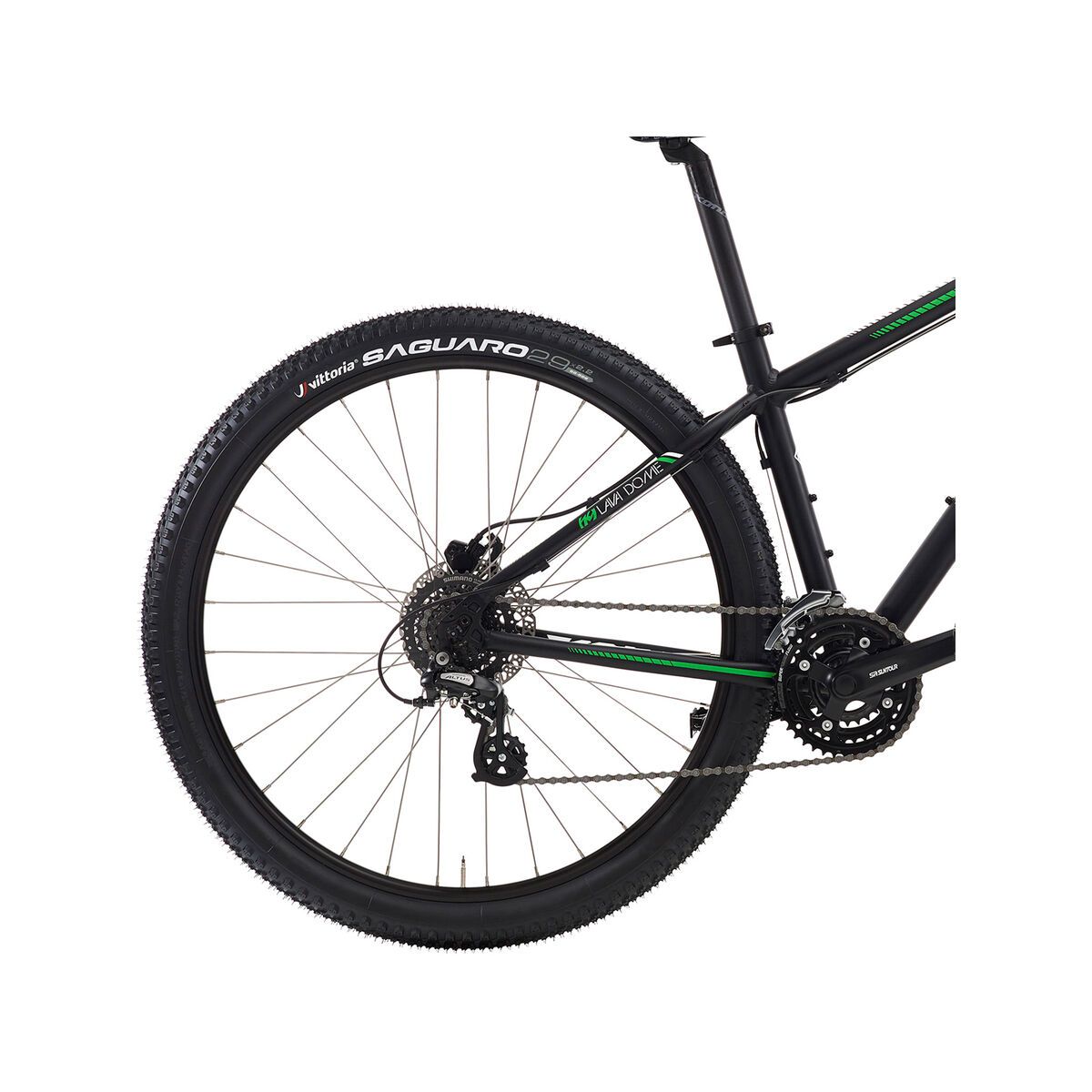 Kona Lava Dome, matt black w/ white & green decals - Bild 4