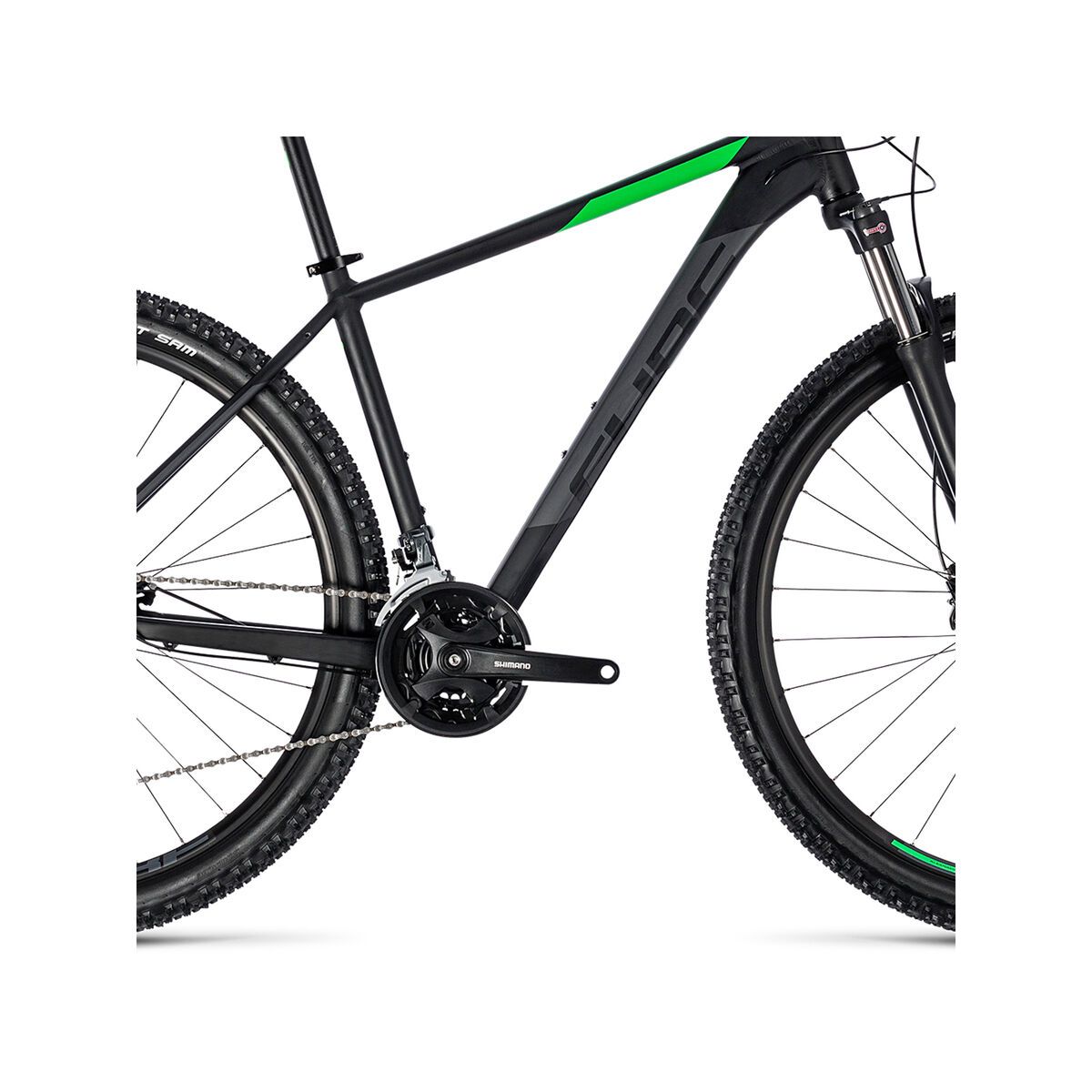 Cube Aim SL 27.5, black´n´flashgreen - Bild 4