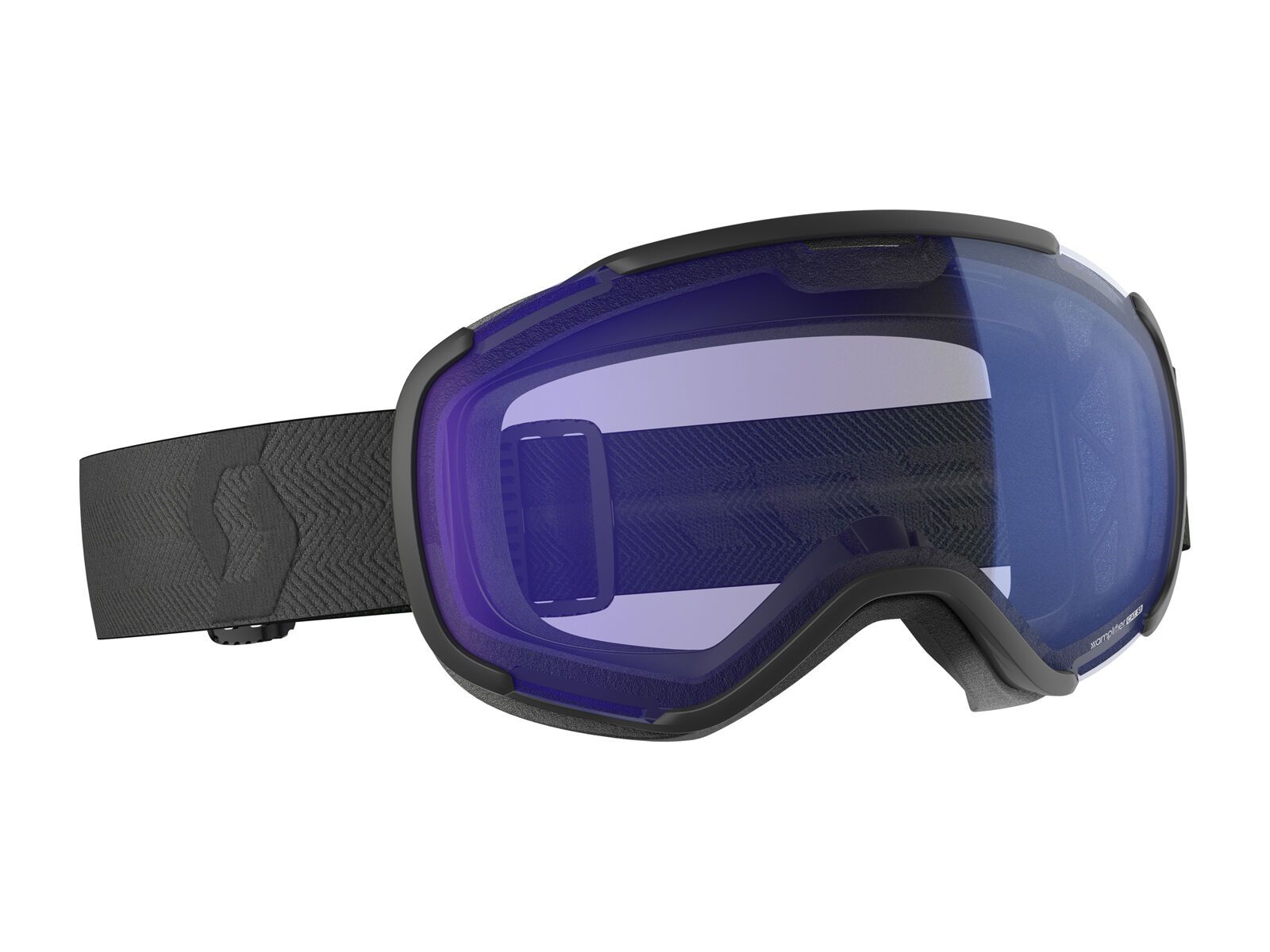 Scott Faze II, black/Lens: illuminator blue chrome - Bild 1