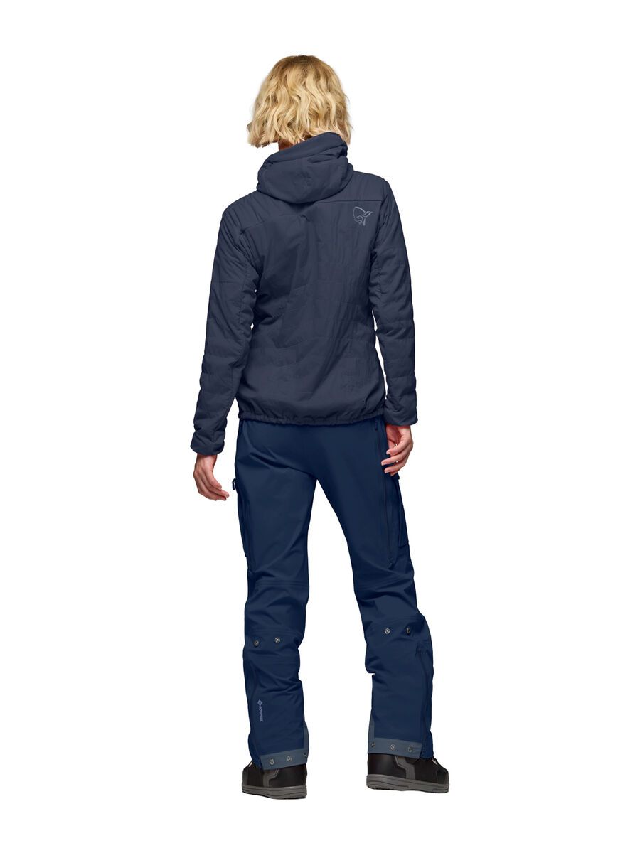 Norrona lyngen Alpha100 Zip Hood W's, indigo night - Bild 5