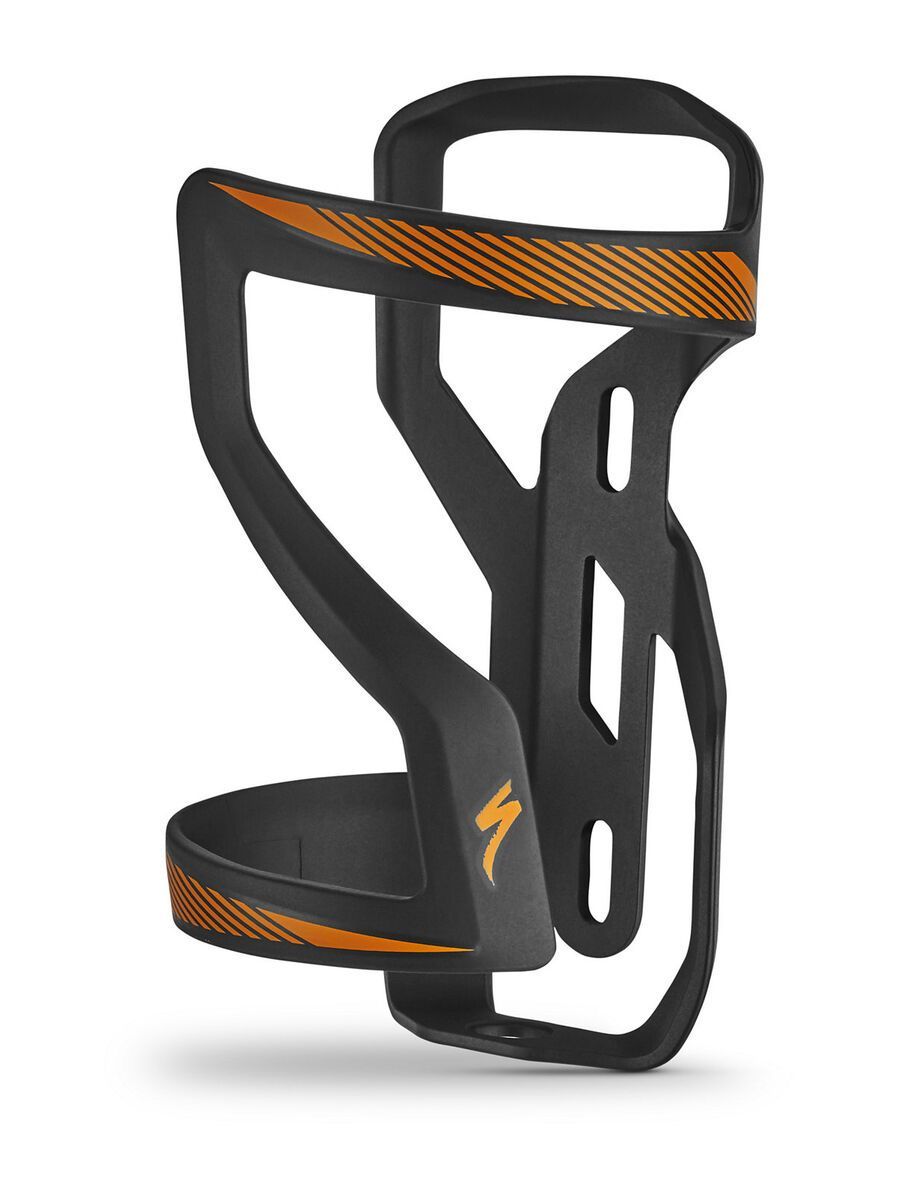 Specialized Zee Cage II - Left, black/gallardo orange - Bild 1