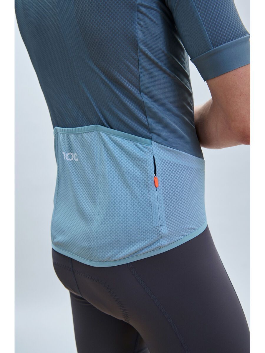 POC M's Essential Road Logo Jersey, calcite blue/mineral blue - Bild 4