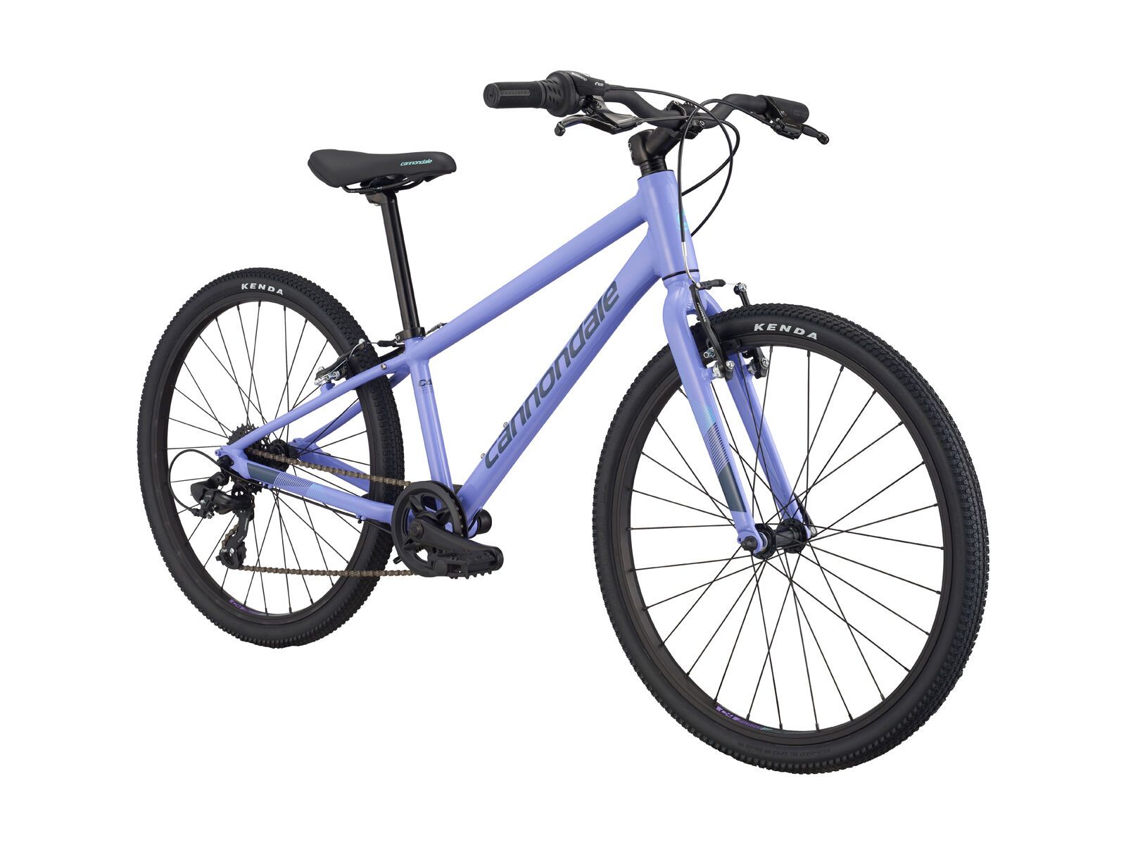 Cannondale Quick 24 Girl's, violet tonic w/ aqua and slate, gloss (vtn) - Bild 2