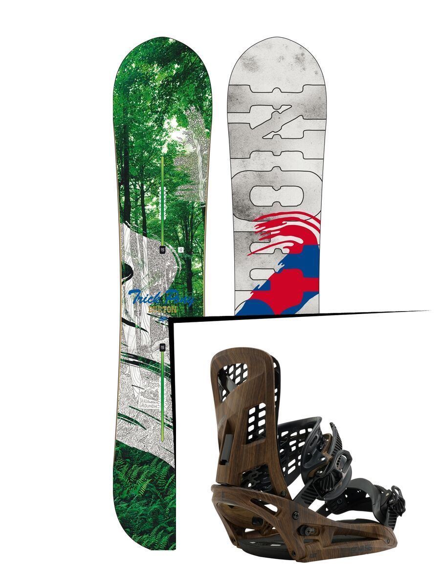 Burton Set: Trick Pony Wide 2016 + Burton Genesis EST - Bild 1