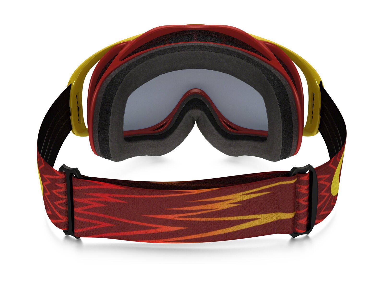 Oakley Crowbar MX inkl. Wechselscheibe, shockwave red/yellow/Lens: 24k iridium - Bild 3