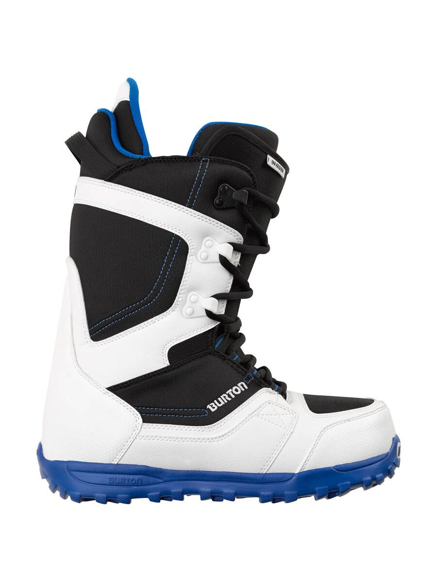 Burton Invader, White/Black/Blue - Bild 1