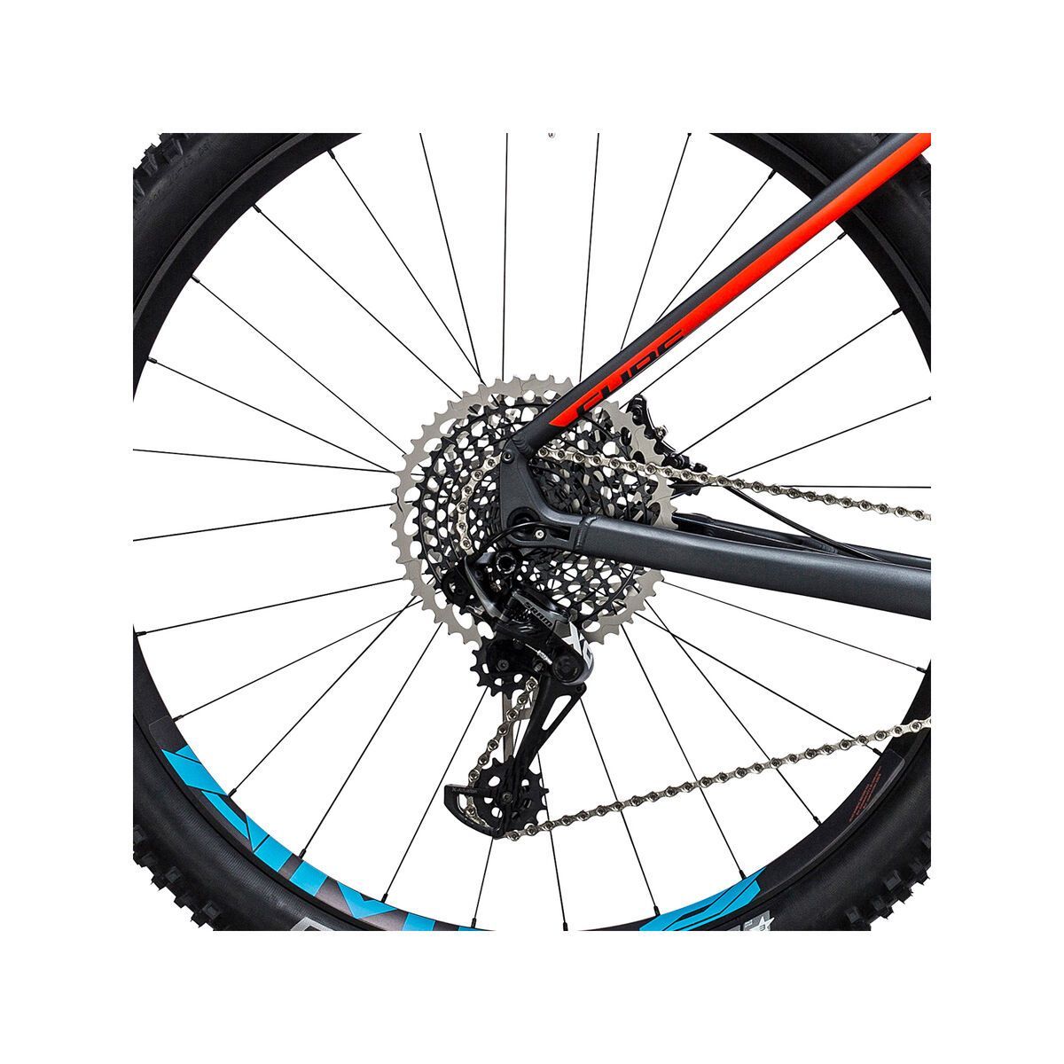 Cube Reaction Hybrid HPA Eagle 500 29, iridium´n´flashblue - Bild 4