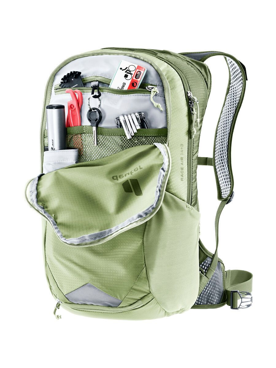 Deuter Race Air 14+3, mineral-grove - Bild 10