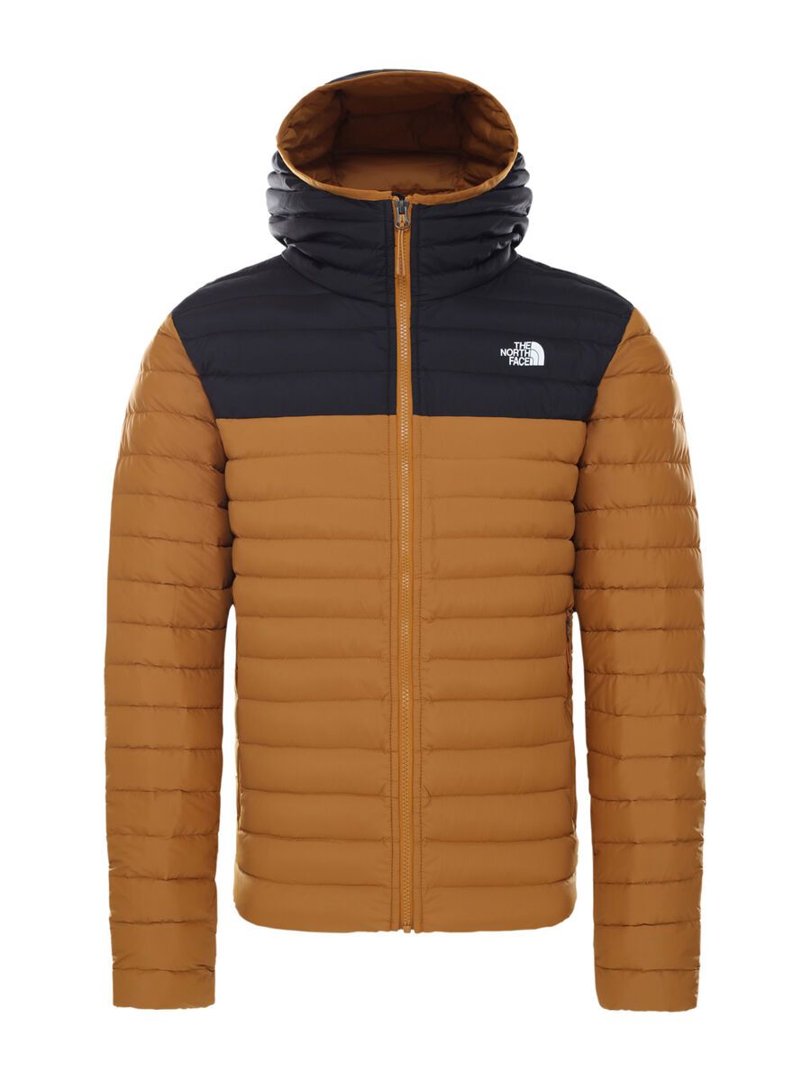 The North Face Men's Stretch Down Hoodie, timber tan/tnf black - Bild 1