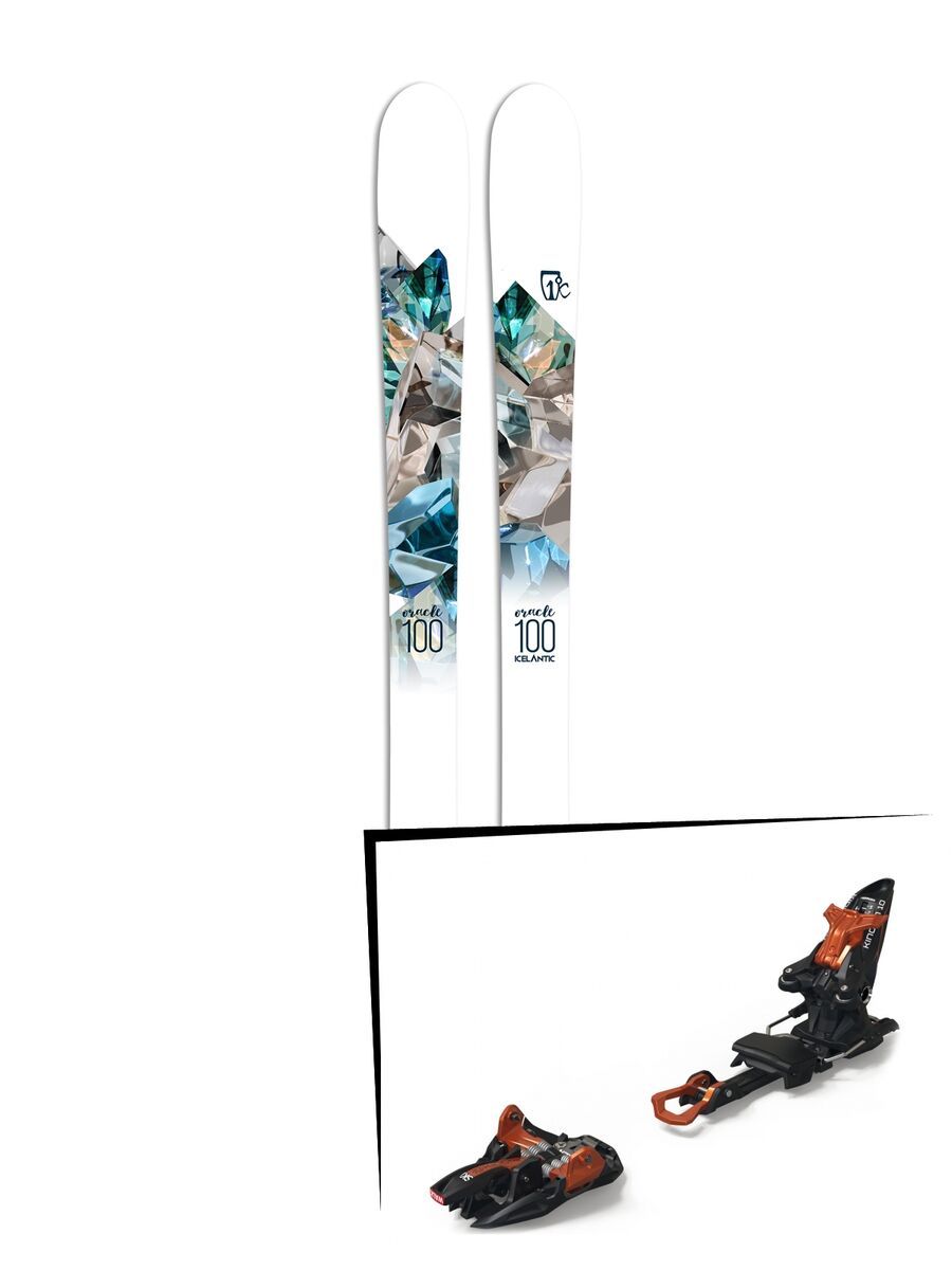 Set: Icelantic Oracle 100 2017 + Marker Kingpin 10 (2319333) - Bild 1