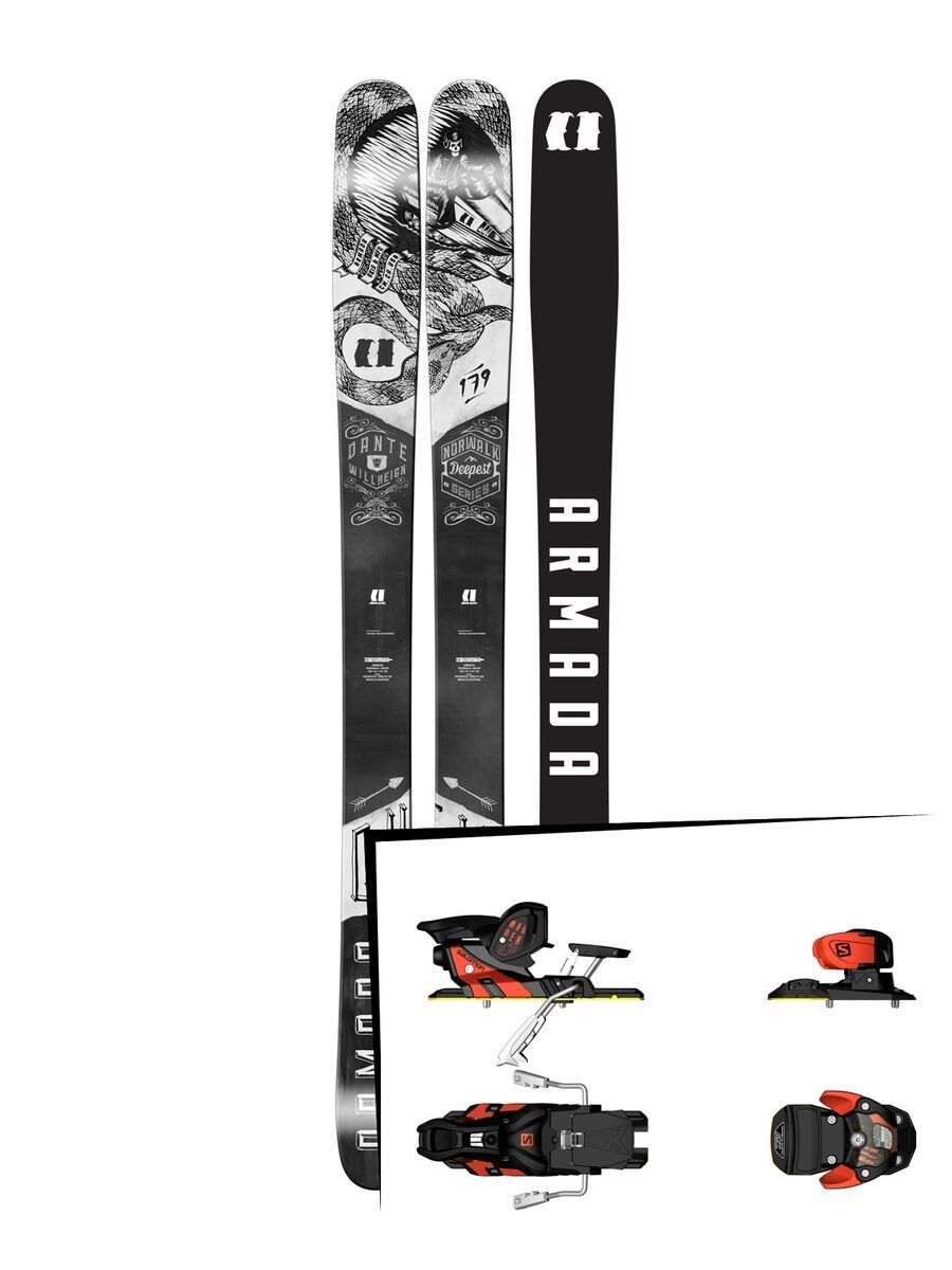 Set: Armada Norwalk 2017 + Salomon Warden MNC 13 (1540102) - Bild 1