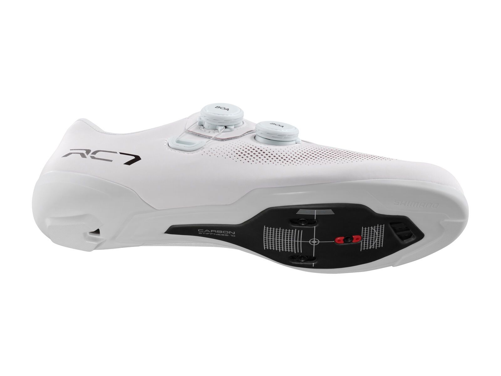 ***2. Wahl*** Shimano SH-RC703 Road white - Bild 4