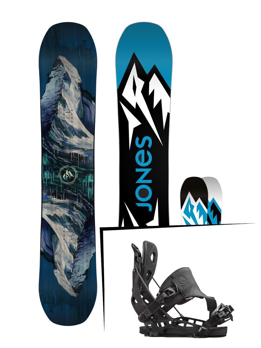 Set: Jones Mountain Twin 2017 + Flow NX2 Hybrid (1513124S) - Bild 1