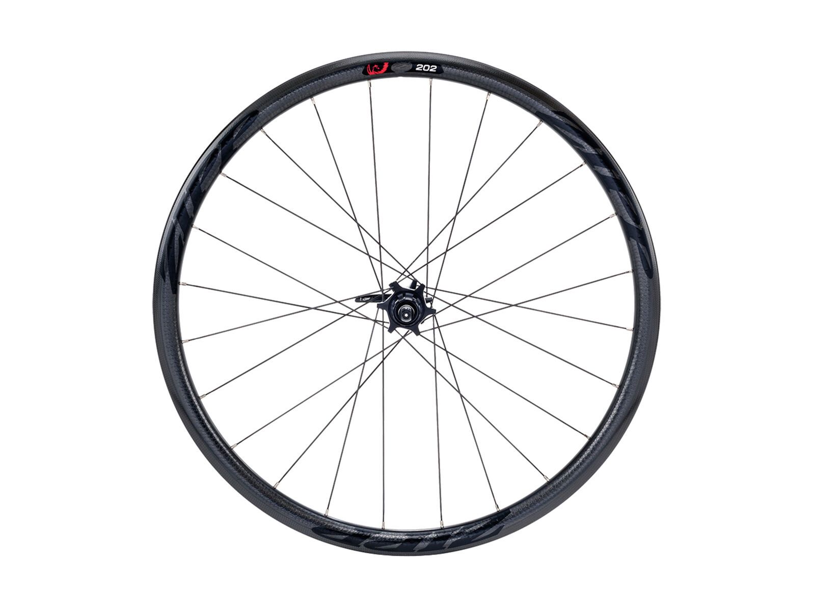 Zipp 202 Tubular, schwarz / schwarze Aufkleber - Bild 1