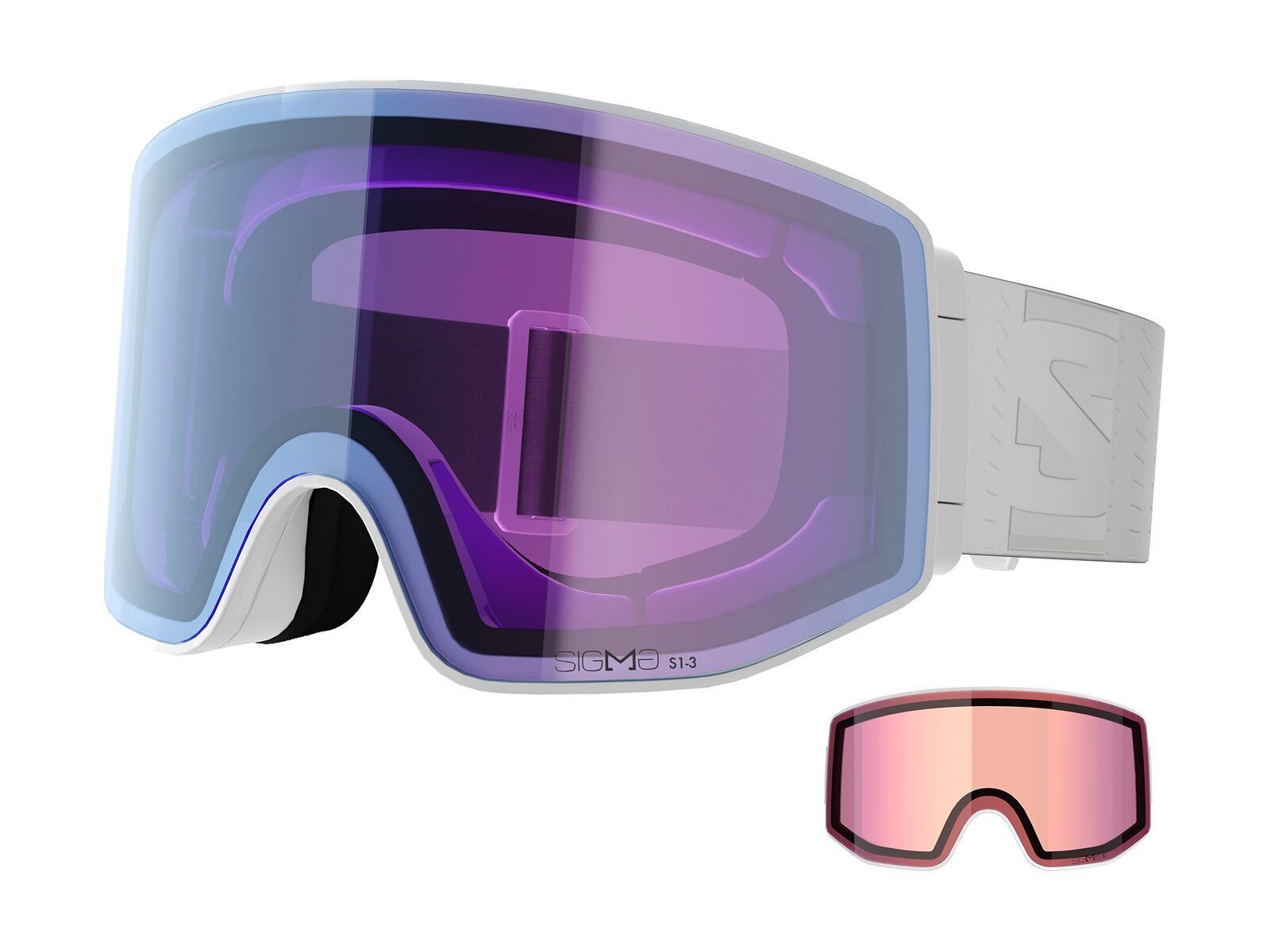 Salomon Sentry Prime + WS, Sigma Photochromic Sky Blue / white - Bild 1