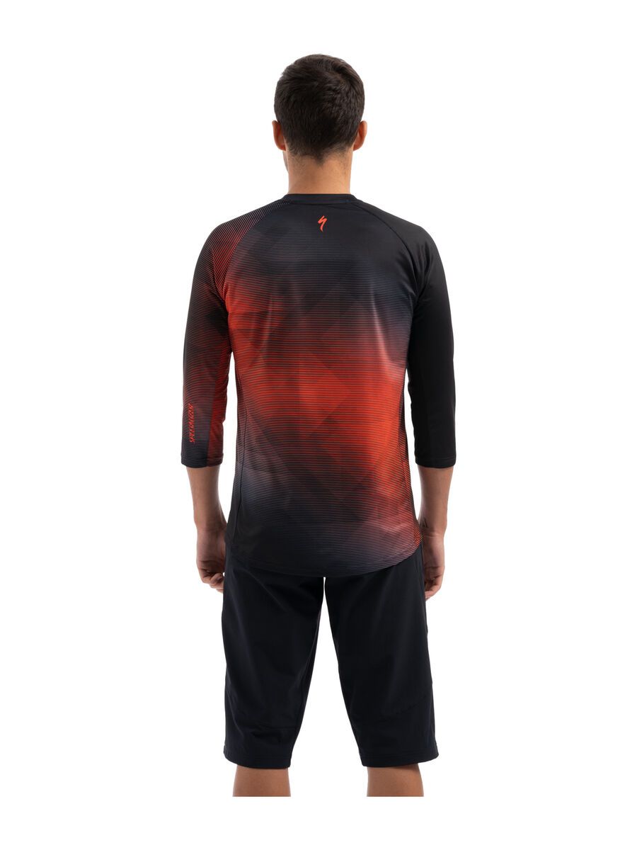 Specialized Demo 3/4 Sleeve Jersey, black/rocket red refraction - Bild 6