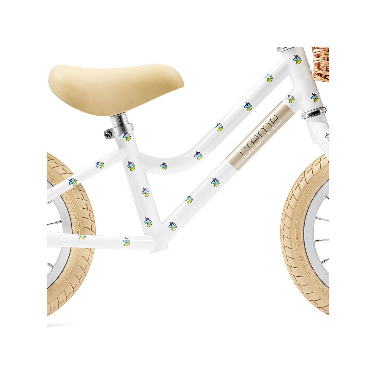 Creme Cycles Mia, white unicorn - Bild 3