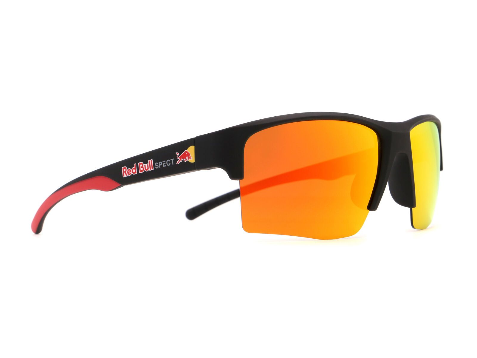 Red Bull Spect Eyewear Chain, Brown-Red/Orange Mirror / soft touch black - Bild 1